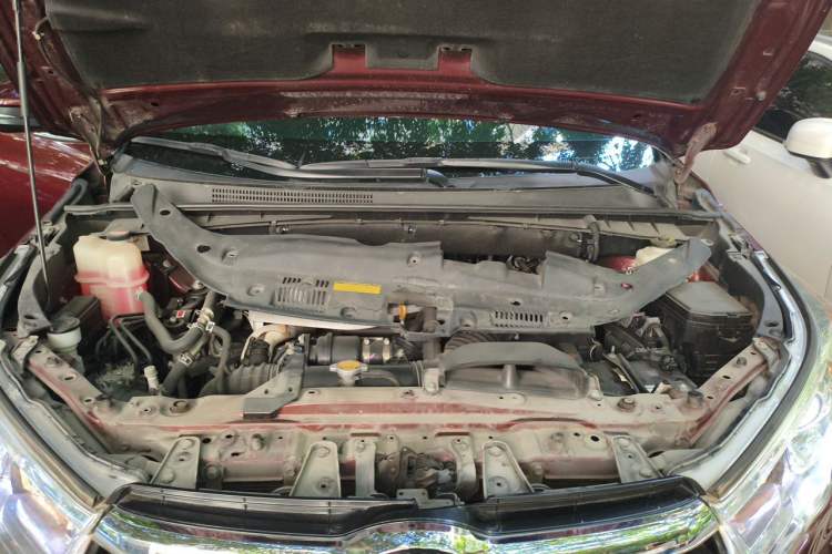 Used Toyota Highlander 2015 2.0T Four-Wheel Drive Ultimate Edition 7-Seater Engine Bay
