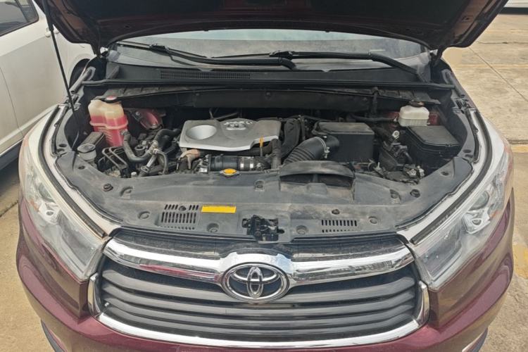 Used Toyota Highlander 2015 2.0T Four-Wheel Drive Luxury Edition 7-Seater Engine Bay