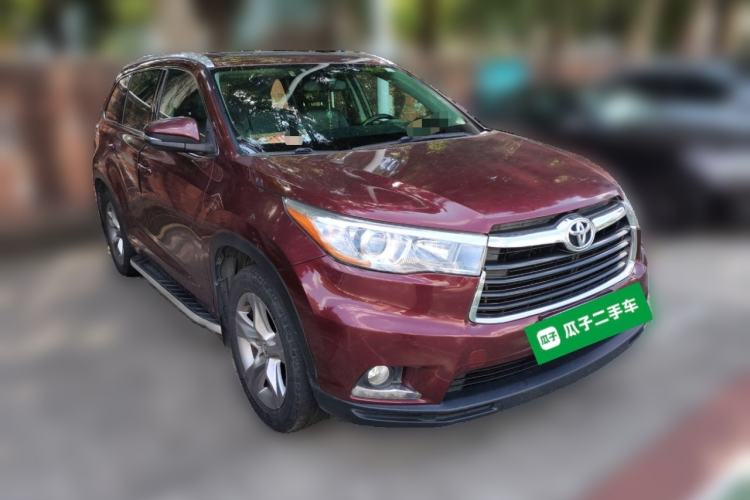 Used Toyota Highlander 2015 2.0T Four-Wheel Drive Luxury Edition 7-Seater Exterior 2