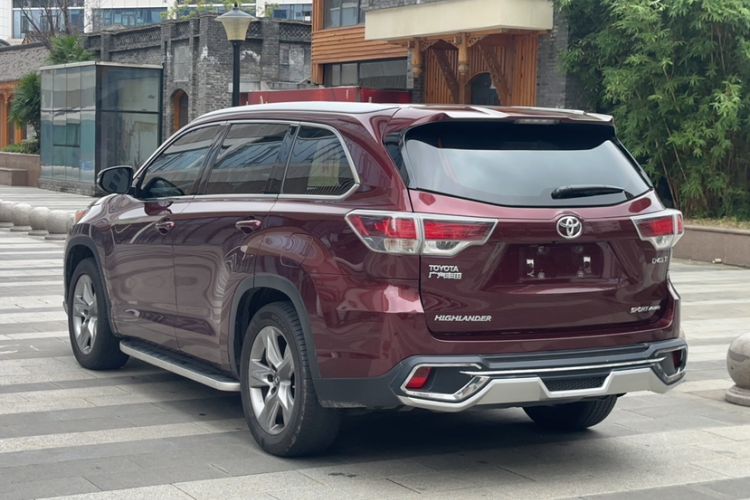 Used Toyota Highlander 2015 2.0T Four-Wheel Drive Luxury Edition 7-Seater Exterior 5