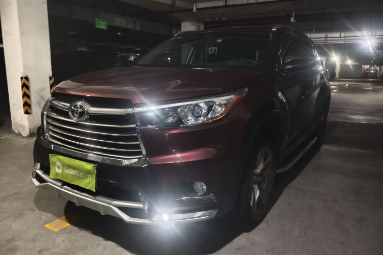 Used Toyota Highlander 2015 2.0T Four-Wheel Drive Luxury Edition 7-Seater Guazi used car, China used car export, Used car for sale, Used  cars, Cheapest cars for sale