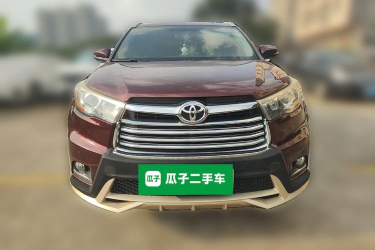 Used Toyota Highlander 2015 2.0T Four-Wheel Drive Luxury Edition 7-Seater Front