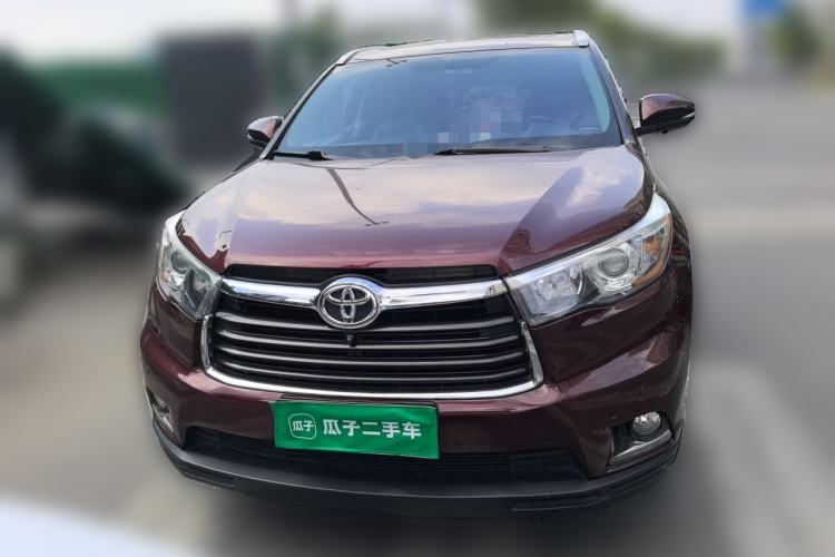Used Toyota Highlander 2015 2.0T Four-Wheel Drive Luxury Edition 7-Seater Front