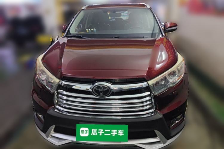 Used Toyota Highlander 2015 2.0T Four-Wheel Drive Ultimate Edition 7-Seater Front