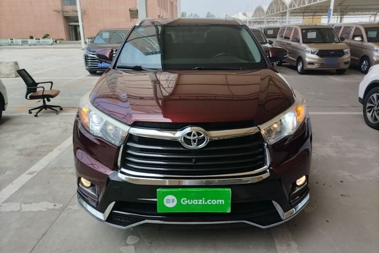 Used Toyota Highlander 2015 2.0T Four-Wheel Drive Luxury Edition 7-Seater Front