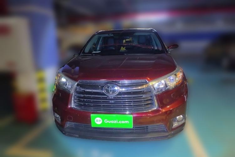 Used Toyota Highlander 2015 2.0T Four-Wheel Drive Ultimate Edition 7-Seater Front