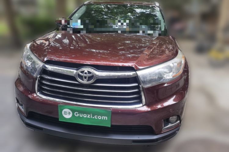 Used Toyota Highlander 2015 2.0T Four-Wheel Drive Luxury Edition 7-Seater Front