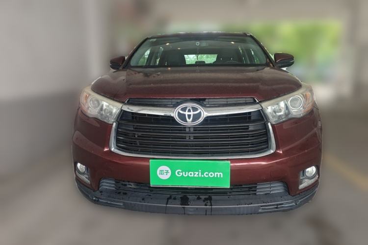 Used Toyota Highlander 2015 2.0T Four-Wheel Drive Luxury Navigation Version with 7 Seats Front