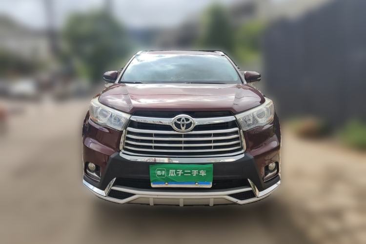 Used Toyota Highlander 2015 2.0T Four-Wheel Drive Luxury Edition 7-Seater Front
