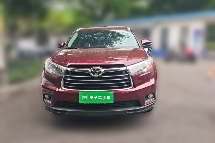 Used Toyota Highlander 2015 2.0T Four-Wheel Drive Luxury Edition 7-Seater Front