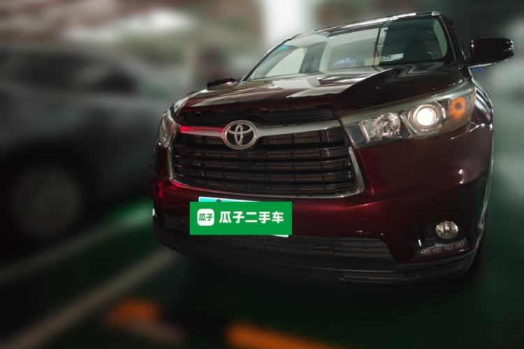 Used Toyota Highlander 2015 2.0T Four-Wheel Drive Luxury Edition 7-Seater Front
