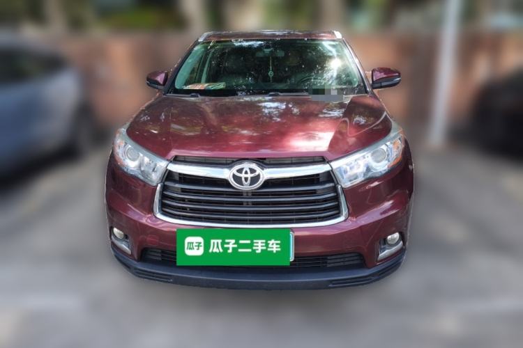 Used Toyota Highlander 2015 2.0T Four-Wheel Drive Luxury Edition 7-Seater Front