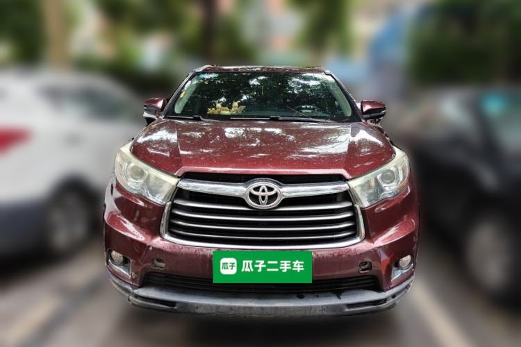 Used Toyota Highlander 2015 2.0T Two-Wheel Drive Luxury Edition 7 Seats Front