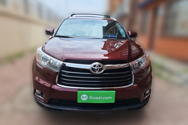 Used Toyota Highlander 2015 2.0T Four-Wheel Drive Luxury Edition 7-Seater Front