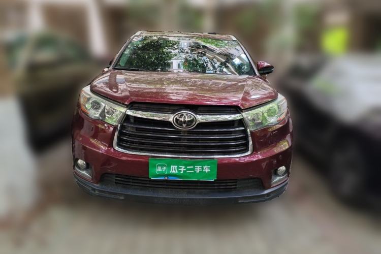 Used Toyota Highlander 2015 2.0T Four-Wheel Drive Ultimate Edition 7-Seater Front