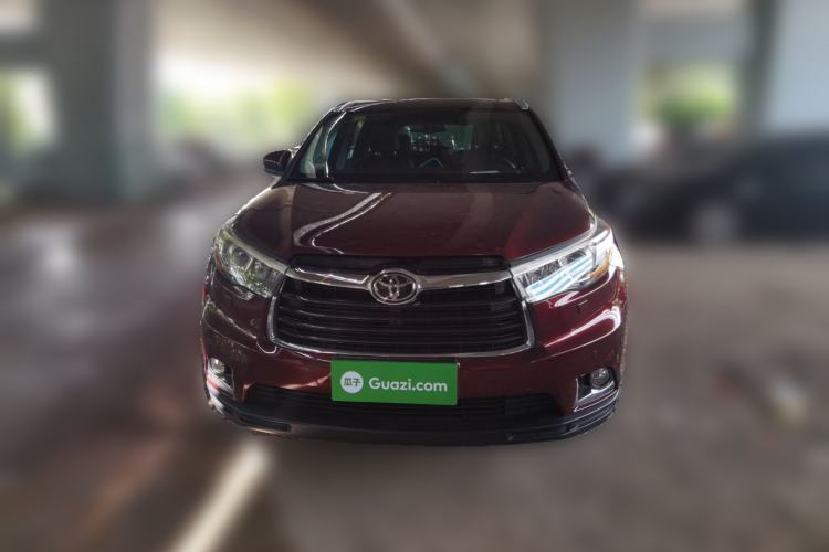 Used Toyota Highlander 2015 2.0T Four-Wheel Drive Ultimate Edition 7-Seater Front