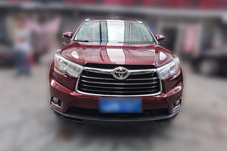 Used Toyota Highlander 2015 2.0T Four-Wheel Drive Luxury Edition 7-Seater Front