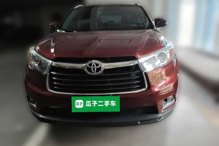 Used Toyota Highlander 2015 2.0T Four-Wheel Drive Luxury Edition 7-Seater Front