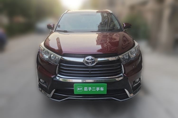 Used Toyota Highlander 2015 2.0T Four-Wheel Drive Luxury Edition 7-Seater Front