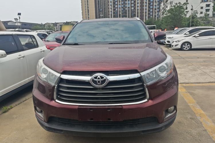 Used Toyota Highlander 2015 2.0T Four-Wheel Drive Luxury Edition 7-Seater Front