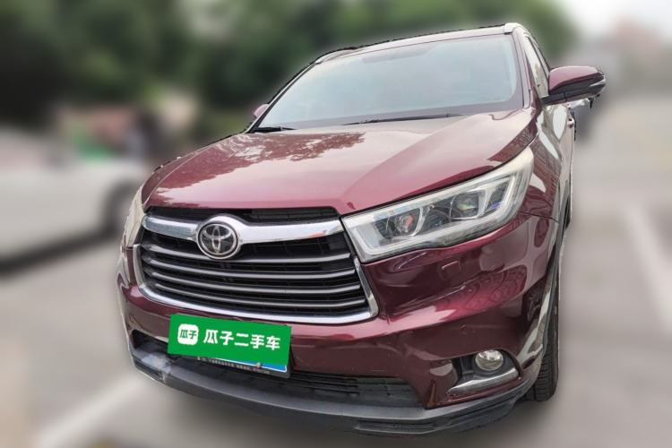 Used Toyota Highlander 2015 2.0T Four-Wheel Drive Ultimate Edition 7-Seater Front