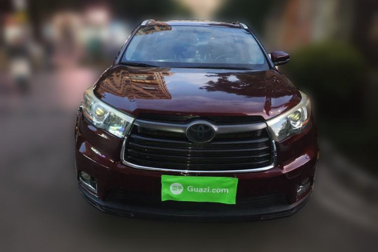 Used Toyota Highlander 2015 2.0T Four-Wheel Drive Luxury Edition 7-Seater Front