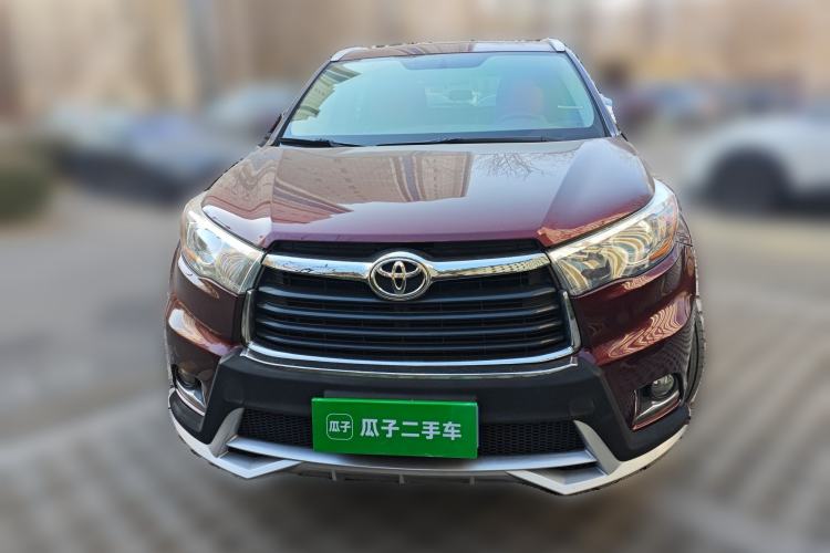 Used Toyota Highlander 2015 2.0T Four-Wheel Drive Luxury Edition 7-Seater Front