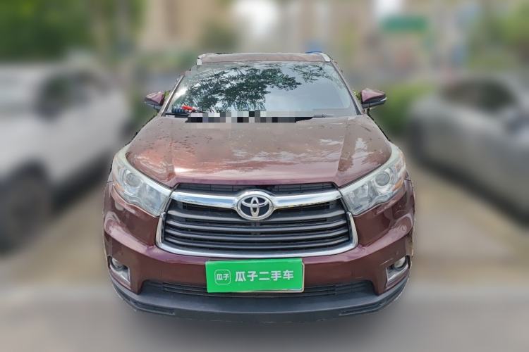Used Toyota Highlander 2015 2.0T Four-Wheel Drive Luxury Edition 7-Seater Front