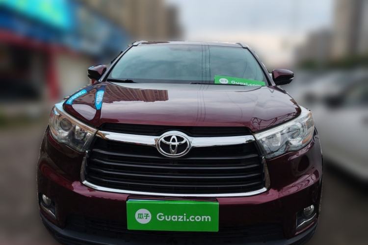 Used Toyota Highlander 2015 2.0T Four-Wheel Drive Luxury Edition 7-Seater Front