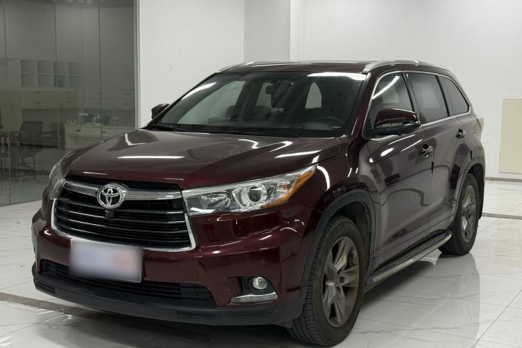 Used Toyota Highlander 2015 2.0T Four-Wheel Drive Luxury Edition 7-Seater Guazi used car, China used car export, Used car for sale, Used cars, Cheapest cars for sale