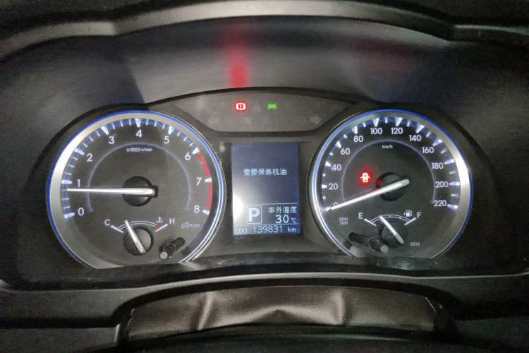 Used Toyota Highlander 2015 2.0T Four-Wheel Drive Luxury Edition 7-Seater Instrument Cluster