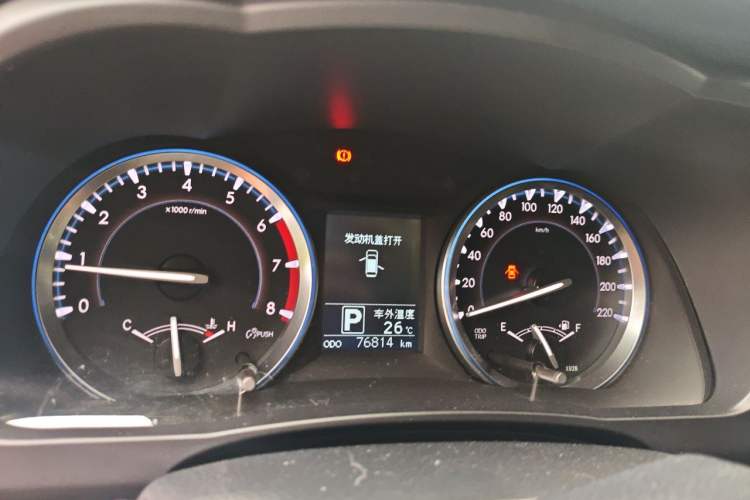 Used Toyota Highlander 2015 2.0T Four-Wheel Drive Luxury Edition 7-Seater Instrument Cluster