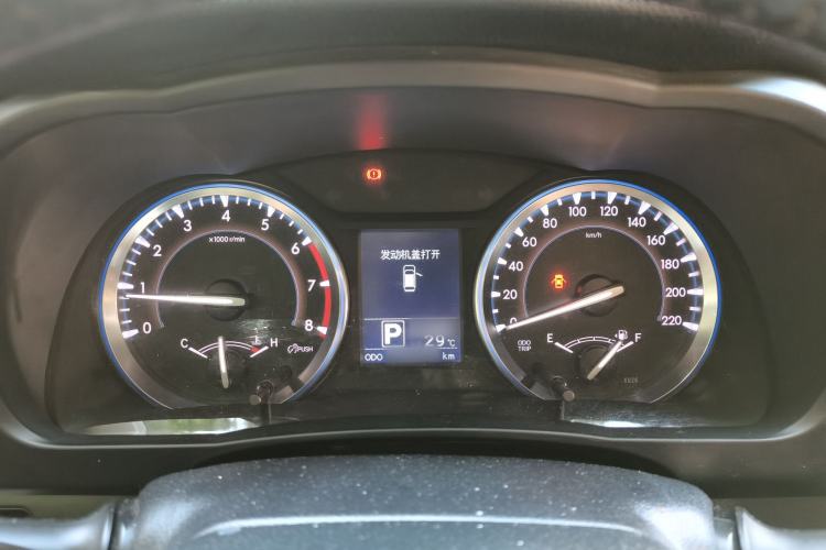 Used Toyota Highlander 2015 2.0T Four-Wheel Drive Luxury Edition 7-Seater Instrument Cluster