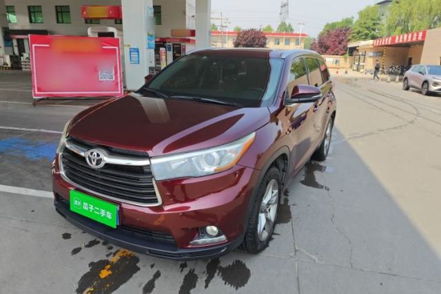 Used Toyota Highlander 2015 2.0T Four-Wheel Drive Luxury Edition 7-Seater