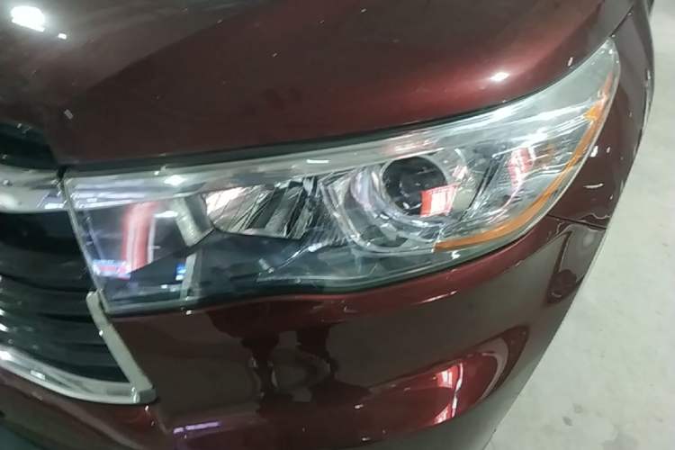Used Toyota Highlander 2015 2.0T Four-Wheel Drive Luxury Edition 7-Seater Left Front Headlight