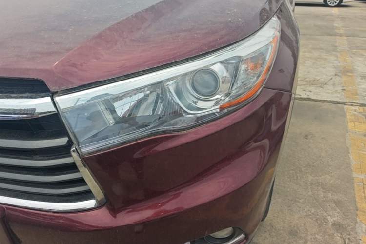 Used Toyota Highlander 2015 2.0T Four-Wheel Drive Luxury Edition 7-Seater Left Front Headlight