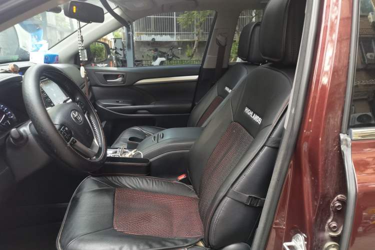 Used Toyota Highlander 2015 2.0T Four-Wheel Drive Luxury Edition 7-Seater Left Front Seat