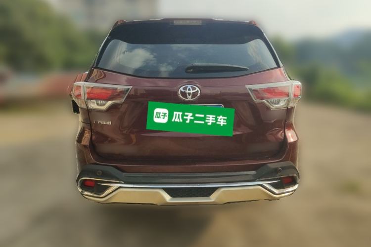 Used Toyota Highlander 2015 2.0T Four-Wheel Drive Luxury Edition 7-Seater Rear