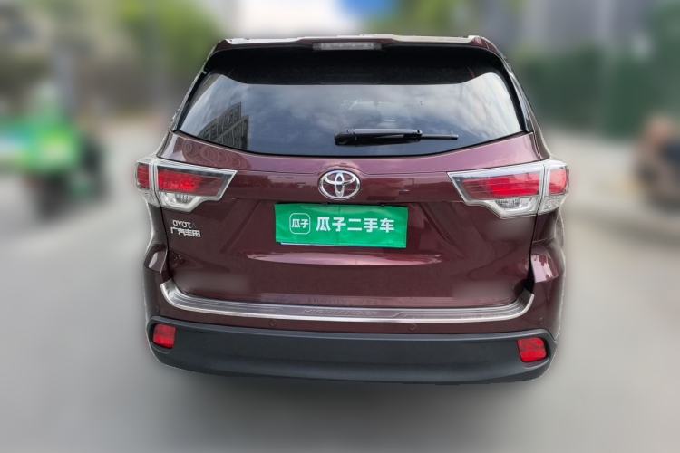 Used Toyota Highlander 2015 2.0T Four-Wheel Drive Luxury Edition 7-Seater Rear