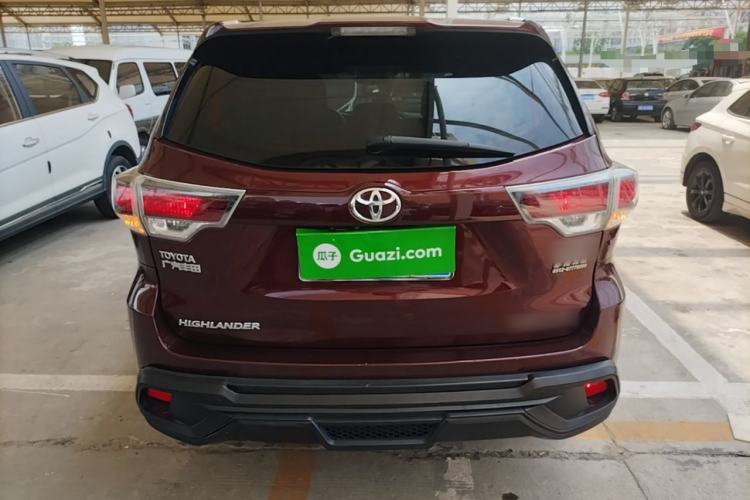 Used Toyota Highlander 2015 2.0T Four-Wheel Drive Luxury Edition 7-Seater Rear