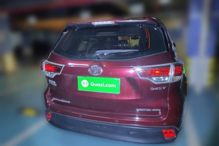 Used Toyota Highlander 2015 2.0T Four-Wheel Drive Ultimate Edition 7-Seater Rear