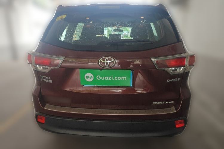 Used Toyota Highlander 2015 2.0T Four-Wheel Drive Luxury Navigation Version with 7 Seats Rear