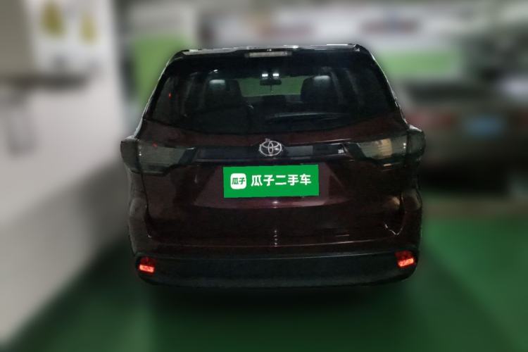 Used Toyota Highlander 2015 2.0T Four-Wheel Drive Luxury Edition 7-Seater Rear