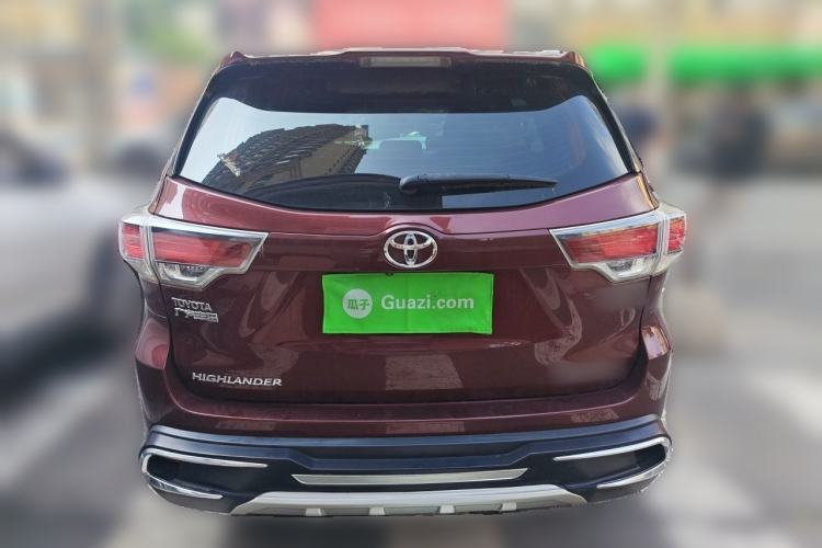Used Toyota Highlander 2015 2.0T Four-Wheel Drive Luxury Edition 7-Seater Rear
