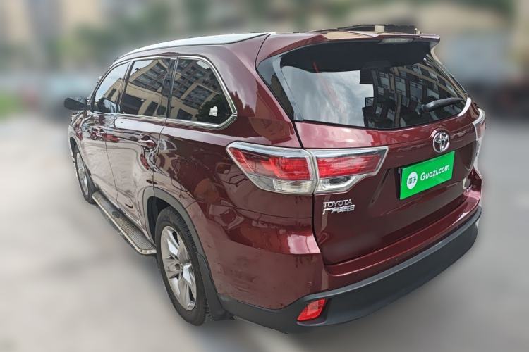 Used Toyota Highlander 2015 2.0T Two-Wheel Drive Luxury Navigation Version 7 Seats Rear Left 45 Deg