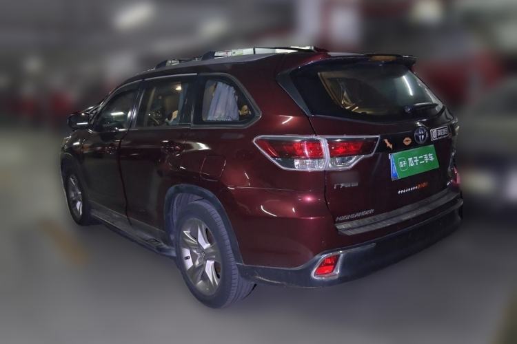 Used Toyota Highlander 2015 2.0T Two-Wheel Drive Luxury Edition 7 Seats Rear Left 45 Deg