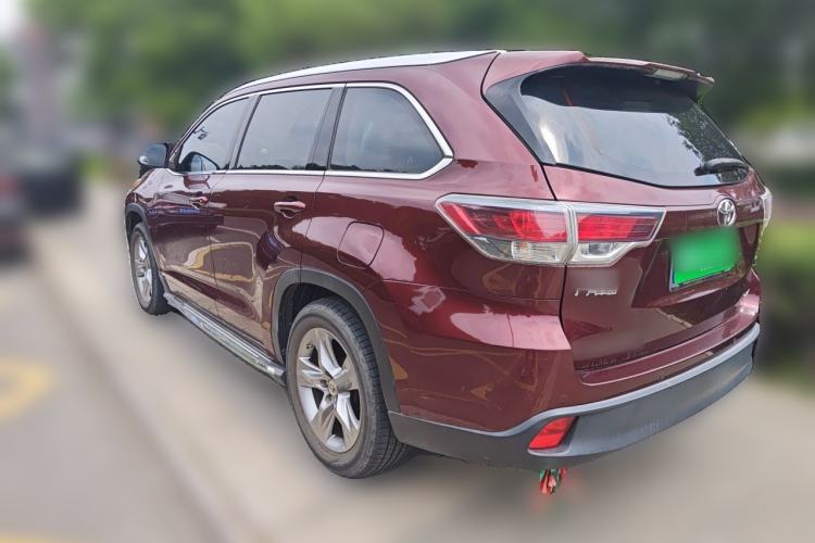 Used Toyota Highlander 2015 2.0T Two-Wheel Drive Luxury Edition 7 Seats Rear Left 45 Deg