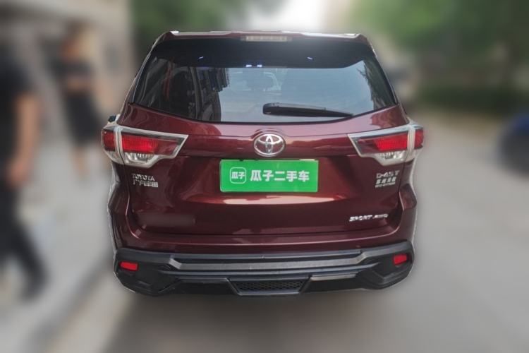 Used Toyota Highlander 2015 2.0T Four-Wheel Drive Luxury Edition 7-Seater Rear