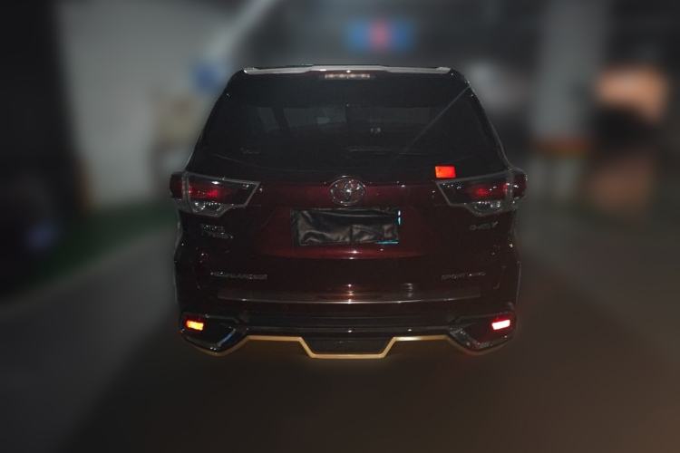 Used Toyota Highlander 2015 2.0T Four-Wheel Drive Luxury Edition 7-Seater Rear