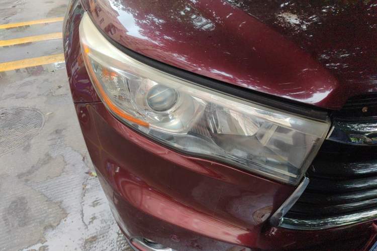 Used Toyota Highlander 2015 2.0T Four-Wheel Drive Luxury Edition 7-Seater Right Front Headlight